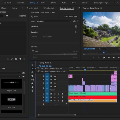Video Editing