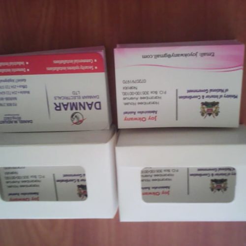 BUSINESS CARDS ( Minimum Order 100 Pieces)