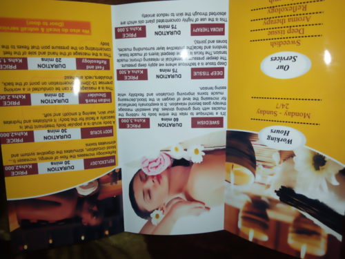 Professional Mobile massage services
